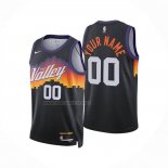 Camiseta Phoenix Suns Personalizada Ciudad 2025-26 Negro