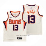 Camiseta Phoenix Suns Steve Nash NO 13 Association Blanco