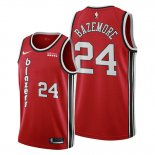 Camiseta Portland Trail Blazers Kent Bazemore NO 24 Classic Edition Rojo