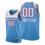 Camiseta Sacramento Kings Willie Cauley-Stein NO 00 Ciudad Edition Azul