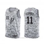 Camiseta San Antonio Spurs Bryn Forbes NO 11 Earned Camuflaje