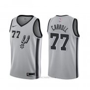 Camiseta San Antonio Spurs Demarre Carroll NO 77 Statement 2019-20 Gris