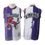 Camiseta Toronto Raptors Tracy McGrady NO 1 1998-99 Retro Violeta