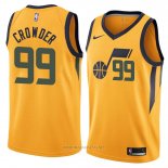 Camiseta Utah Jazz Jae Crowder NO 99 Statement 2018 Amarillo