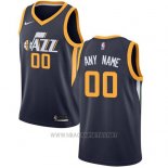 Camiseta Utah Jazz Nike Personalizada 17-18 Negro