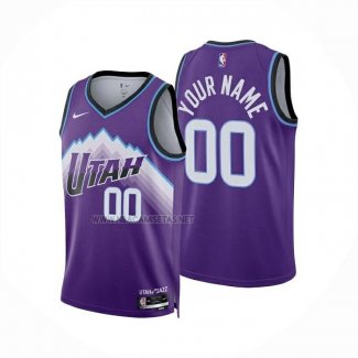 Camiseta Utah Jazz Personalizada Icon 2025-26 Violeta