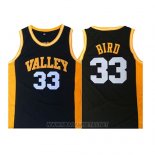Camiseta Valley Larry Bird NO 33 Negro