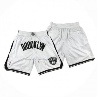 Pantalone Brooklyn Nets Just Don Blanco2