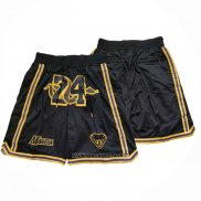 Pantalone Los Angeles Lakers Kobe Bryant 24 Mamba Negro