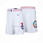 Pantalone Philadelphia 76ers Ciudad 2024-25 Blanco