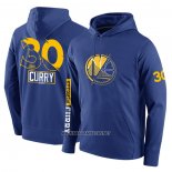 Sudaderas con Capucha Golden State Warriors Stephen Curry Azul2