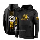 Sudaderas con Capucha Los Angeles Lakers LeBron James Negro3