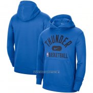 Sudaderas con Capucha Oklahoma City Thunder Performance Practice 2021-2022 Azul