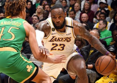Los Angeles Lakers 114-112 Boston Celtics
