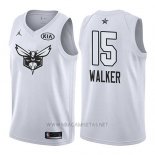 Camiseta All Star 2018 Charlotte Hornets Kemba Walker NO 15 Blanco