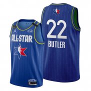Camiseta All Star 2020 Miami Heat Jimmy Butler NO 22 Azul