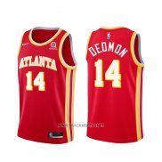 Camiseta Atlanta Hawks Dewayne Dedmon NO 14 Icon 2020-21 Rojo