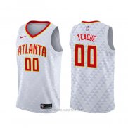 Camiseta Atlanta Hawks Jeff Teague NO 00 Association 2020-21 Blanco