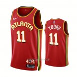 Camiseta Atlanta Hawks Trae Young NO 11 Icon 2022-23 Rojo