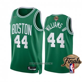 Camiseta Boston Celtics Robert Williams III NO 44 Icon 2022 NBA Finals Verde