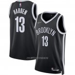 Camiseta Brooklyn Nets James Harden NO 13 Icon 2021-22 Negro