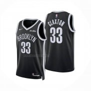 Camiseta Brooklyn Nets Nic Claxton NO 33 Icon 2025-26 Negro