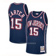 Camiseta Brooklyn Nets Vince Carter NO 15 Retro Azul