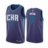 Camiseta Charlotte Hornets Dwayne Bacon NO 7 Statement Violeta