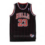 Camiseta Chicago Bulls Michael Jordan NO 23 Retro 1995-96 Negro