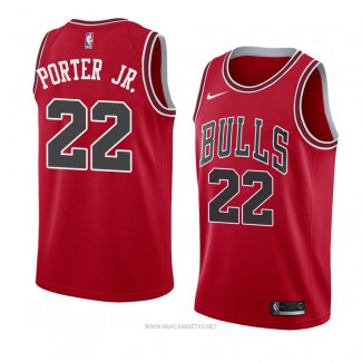 Camiseta Chicago Bulls Otto Porter JR. NO 22 Icon 2018 Rojo