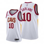 Camiseta Cleveland Cavaliers Darius Garland NO 10 Association 2019-20 Blanco