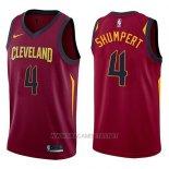Camiseta Cleveland Cavaliers Iman Shumpert NO 4 Swingman Icon 2017-18 Rojo