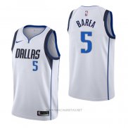 Camiseta Dallas Mavericks J.j. Barea NO 5 Association Blanco