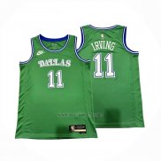 Camiseta Dallas Mavericks Kyrie Irving NO 11 Classic 2025-26 Verde