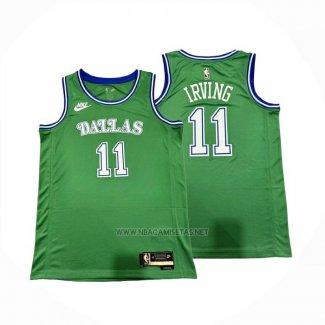 Camiseta Dallas Mavericks Kyrie Irving NO 11 Classic 2025-26 Verde