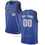 Camiseta Dallas Mavericks Nike Personalizada 17-18 Azul