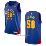 Camiseta Denver Nuggets Aaron Gordon NO 50 Statement 2022-23 Azul