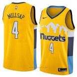 Camiseta Denver Nuggets Paul Millsap NO 4 Statement 2018 Amarillo