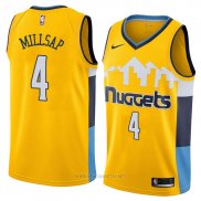 Camiseta Denver Nuggets Paul Millsap NO 4 Statement 2018 Amarillo