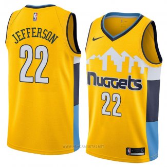 Camiseta Denver Nuggets Richard Jefferson NO 22 Statement 2018 Amarillo