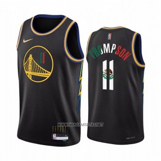 Camiseta Golden State Warriors Klay Thompson NO 11 2022 Slam Dunk Special Mexico Edition Negro