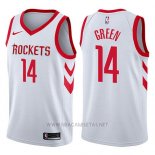 Camiseta Houston Rockets Gerald Green NO 14 Association 2017-18 Blanco