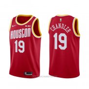 Camiseta Houston Rockets Tyson Chandler NO 19 Classic Rojo