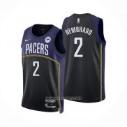 Camiseta Indiana Pacers Andrew Nembhard NO 2 Ciudad 2022-23 Azul