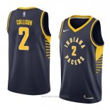 Camiseta Indiana Pacers Darren Collison NO 2 Icon 2018 Azul