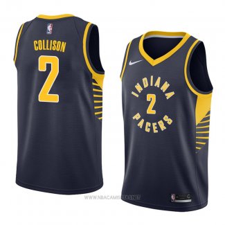 Camiseta Indiana Pacers Darren Collison NO 2 Icon 2018 Azul