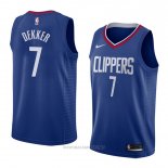 Camiseta Los Angeles Clippers Sam Dekker NO 7 Icon 2018 Azul