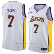 Camiseta Los Angeles Lakers Javale McGee NO 7 Association 2018 Blanco