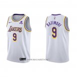 Camiseta Los Angeles Lakers Kent Bazemore NO 9 Association 2021-22 Blanco