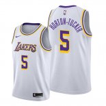 Camiseta Los Angeles Lakers Talen Horton Tucker NO 5 Association 2019-20 Blanco